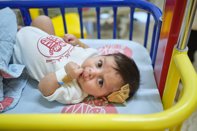 Voici comment dorment les enfants à l’Hôpital de l’Enfance Bethléem Voici comment dorment les enfants à l’Hôpital de l’Enfance Bethléem