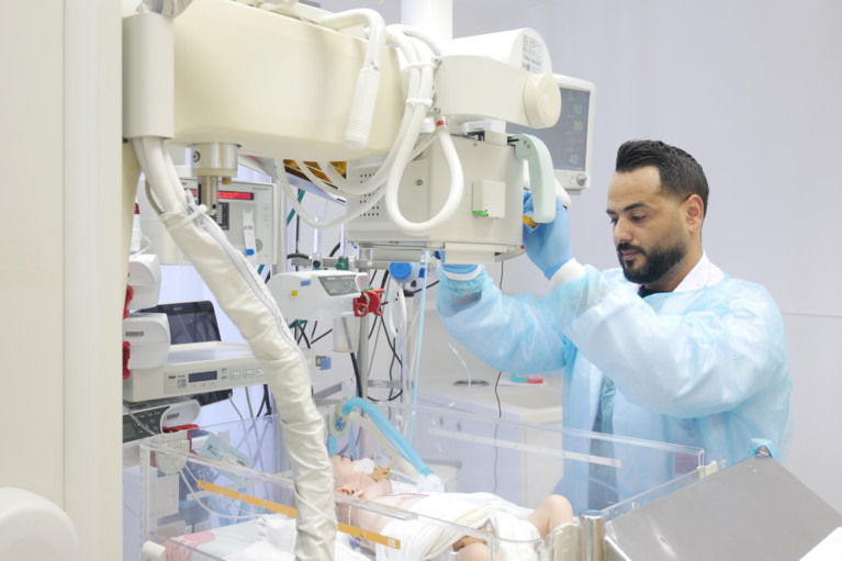 Mobile Röntgentechnik für die Kleinsten Mobile Röntgentechnik für die Kleinsten