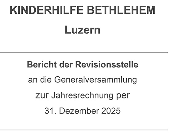 Revisionsbericht 2025