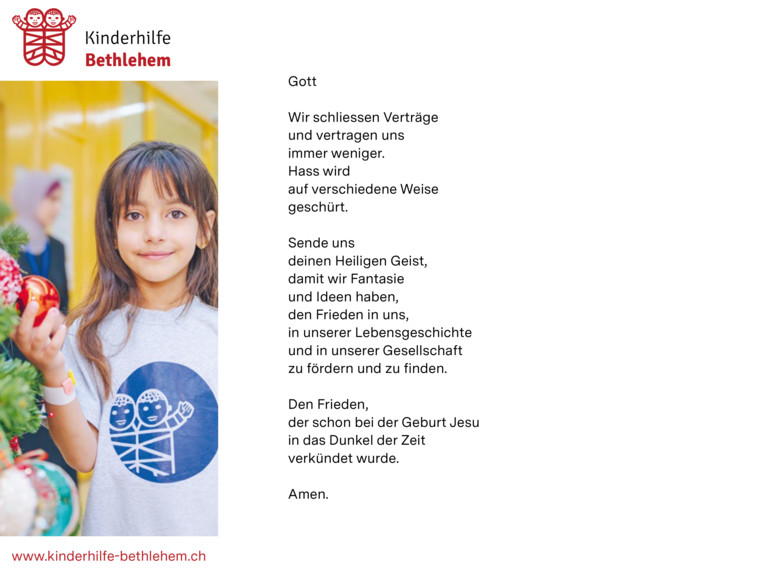 Friedensgebet 2025 PDF